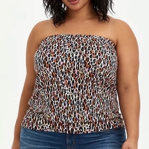 Leopard Tube Top